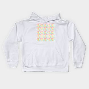 cute planets pattern Kids Hoodie